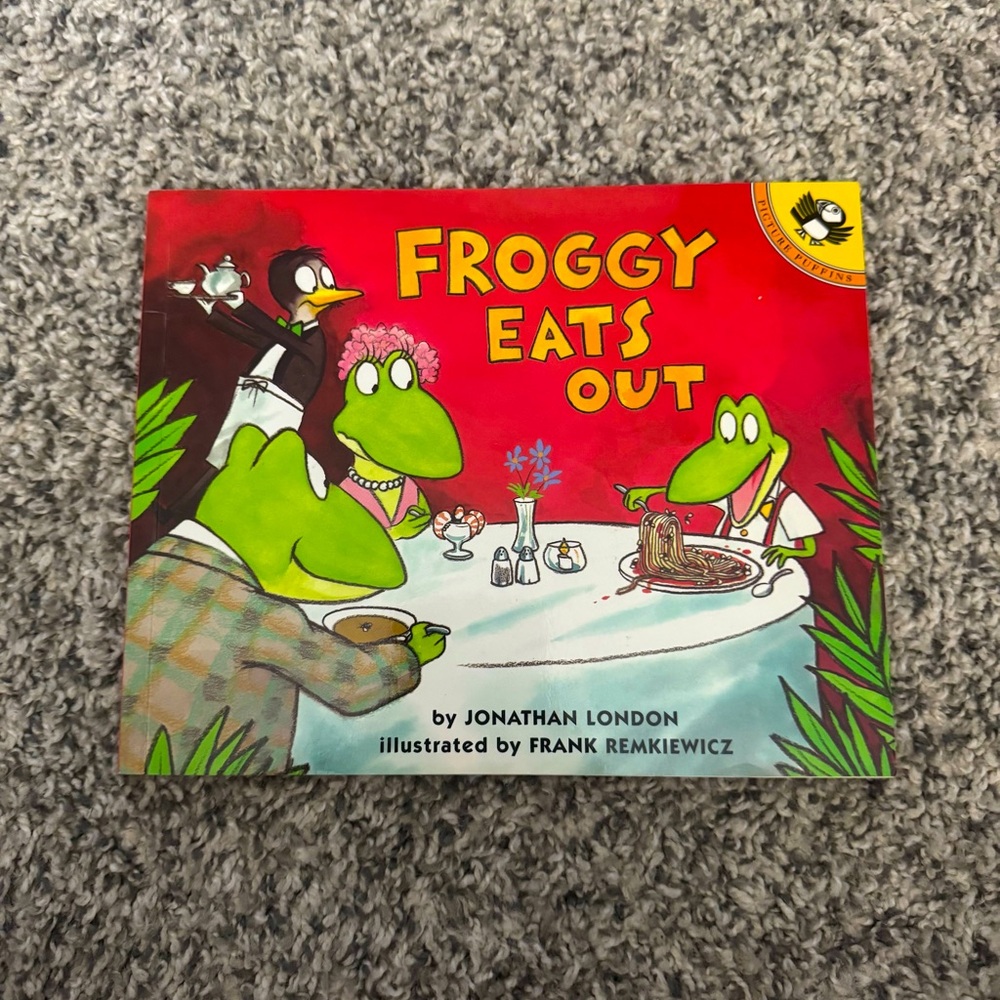 Froggy Eats Out Children's Book